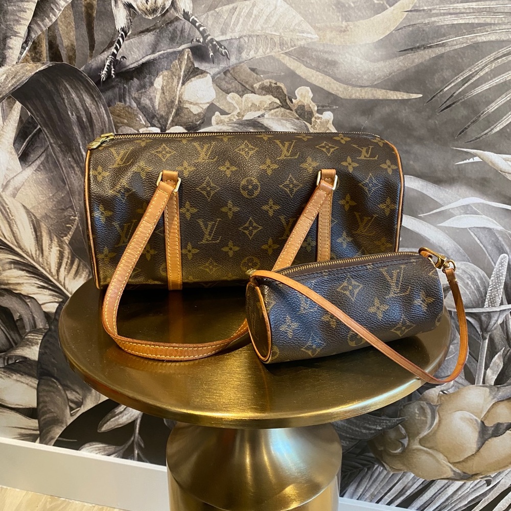 Louis Vuitton Papillon Brown Monogram Bag